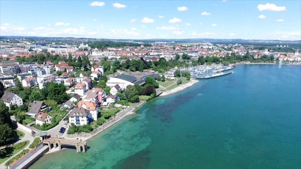 Friedrichshafen aus der Luft